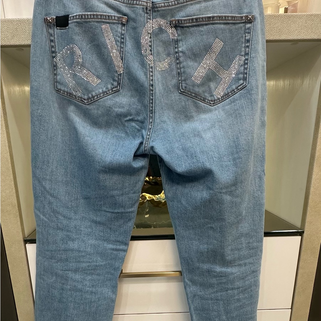 Richmond Light Blue Straight Leg Jeans Size 32